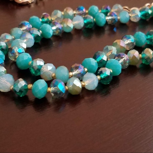 LAST 2! Long Tassel Necklace Set - Picture 7 of 8